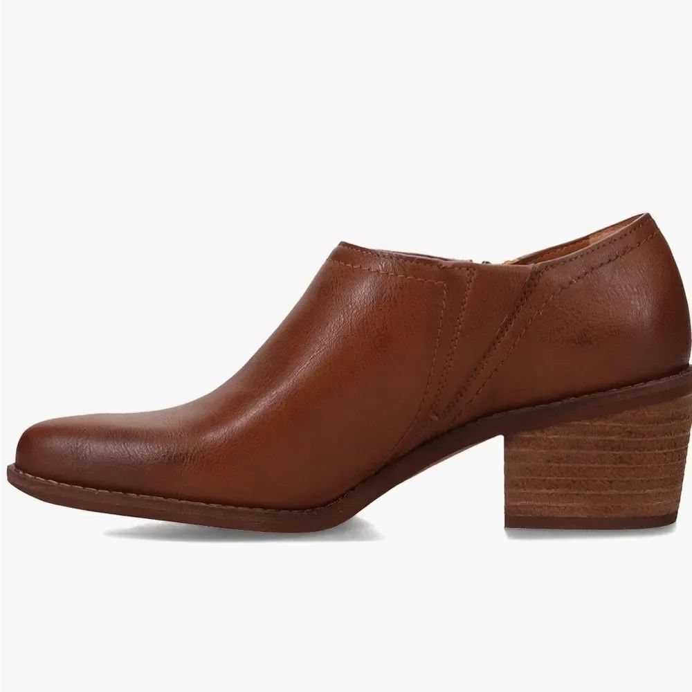 VIONIC JOLENE WOMEN'S LEATHER ANKLE BOOT G1